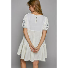 Load image into Gallery viewer, Ivory Embroidery Dress
