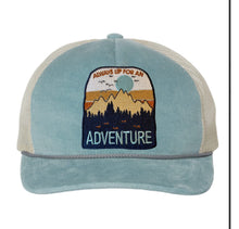 Load image into Gallery viewer, Adventure Patch Corduroy Trucker Hat
