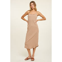 Load image into Gallery viewer, Striped Midi Dress
