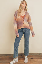 Load image into Gallery viewer, Ombre Dutch Braid Cropped Sweater
