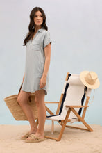 Load image into Gallery viewer, Chambray Mini Dress
