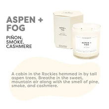 Load image into Gallery viewer, 8.8 oz Aspen &amp; Fog Calyan Candle
