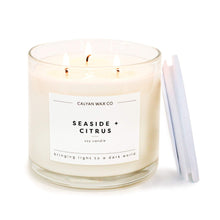 Load image into Gallery viewer, 14.9 oz Seaside &amp; Citrus Calyan Candle
