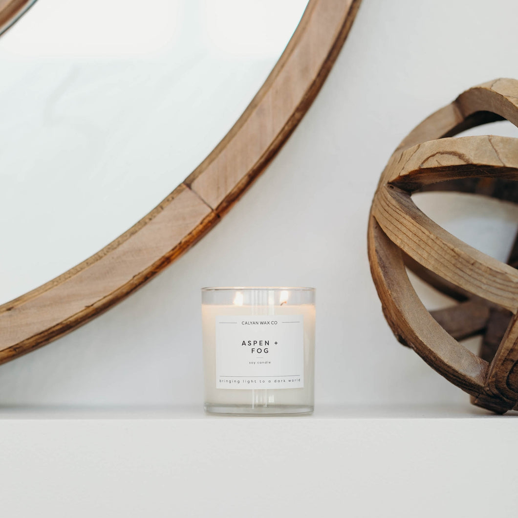 8.8 oz Aspen & Fog Calyan Candle