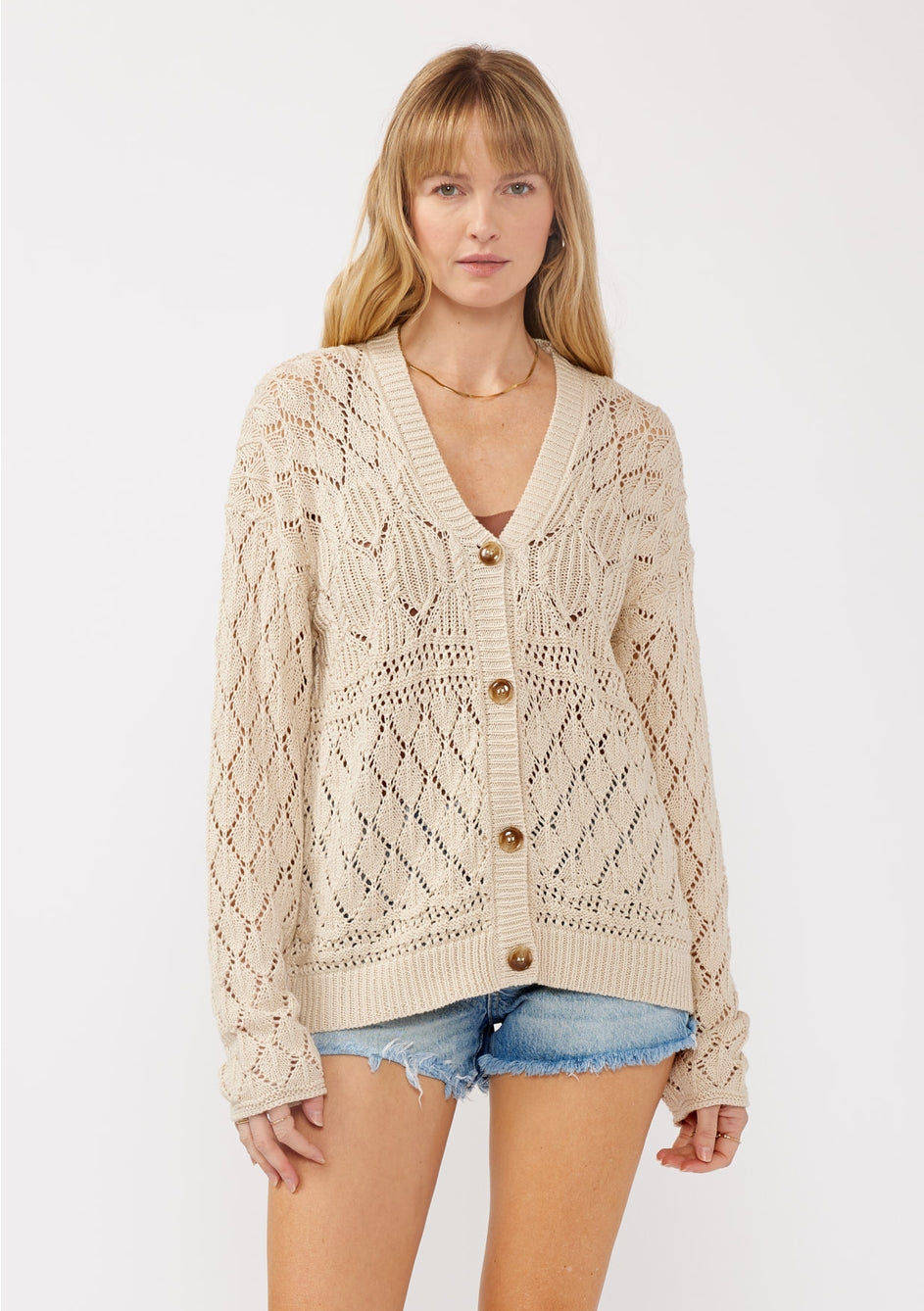 Front Button Cardigan