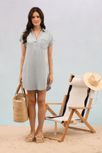 Load image into Gallery viewer, Chambray Mini Dress
