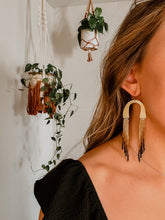 Load image into Gallery viewer, Beaded Archway Earrings
