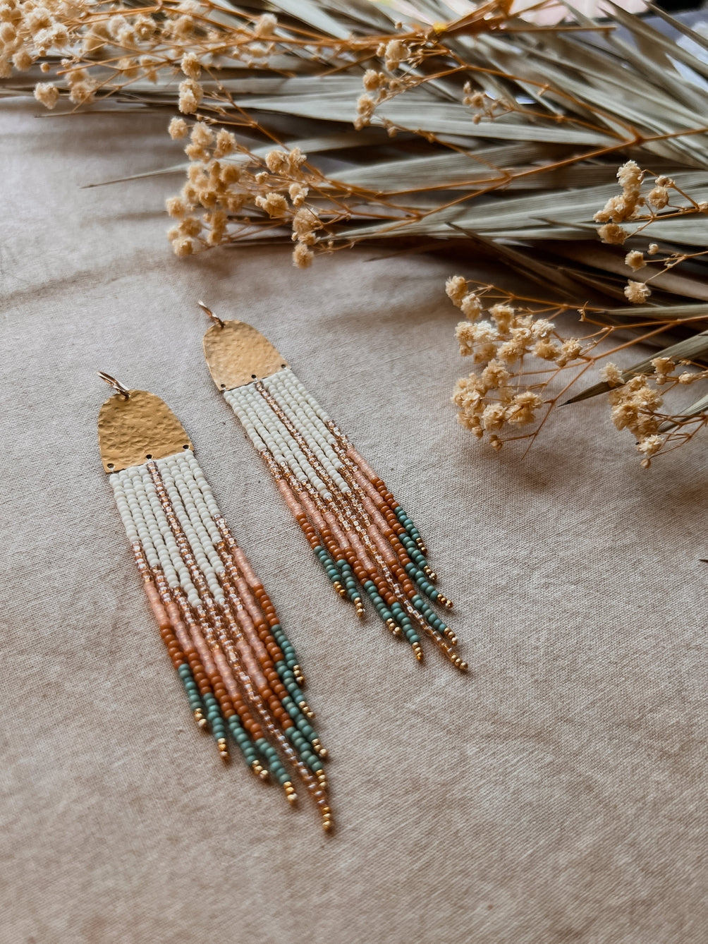 Beaded Aura Earrings