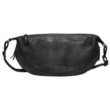 Load image into Gallery viewer, Black Callie Handcrafted Leather Sling/Crossbody Bags
