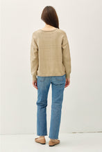 Load image into Gallery viewer, Exposed Seam Pullover Sweater
