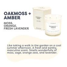 Load image into Gallery viewer, 8.8 oz Oakmoss &amp; Amber Calyan Candle
