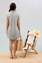 Load image into Gallery viewer, Chambray Mini Dress
