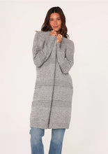 Load image into Gallery viewer, Heather Grey Duster Knit Sweater
