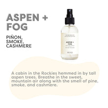 Load image into Gallery viewer, 4 fl oz Aspen &amp; Fog Room Spray
